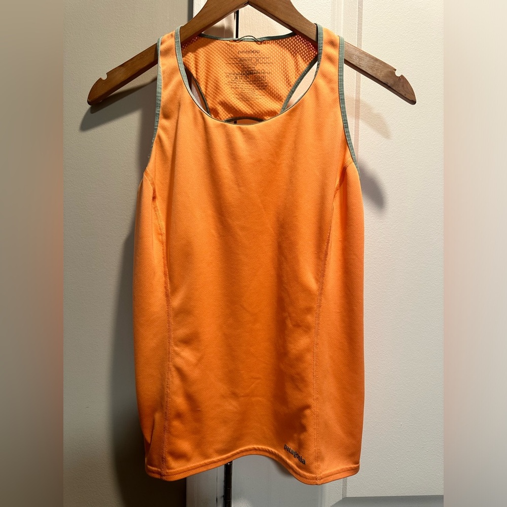Patagonia Orange Tank Top XS